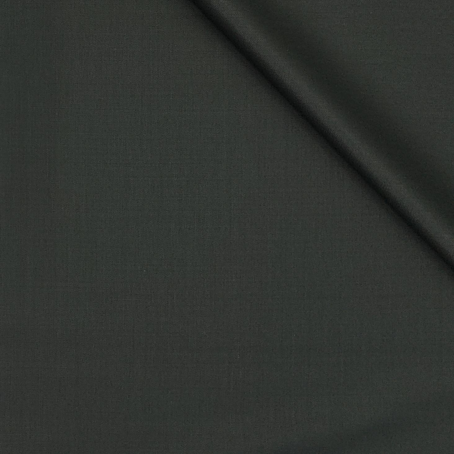 Trouser Fabric Canetti Italy Luxury 100s Wool Blended Plain Colour Faded Green